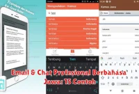 Email & Chat Profesional Berbahasa Jawa: 15 Contoh