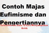 Eufemisme ala Jawa: 12 Cara Menyampaikan Kritik