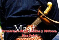 Permintaan Maaf (Krama): 20 Frasa Siap Pakai